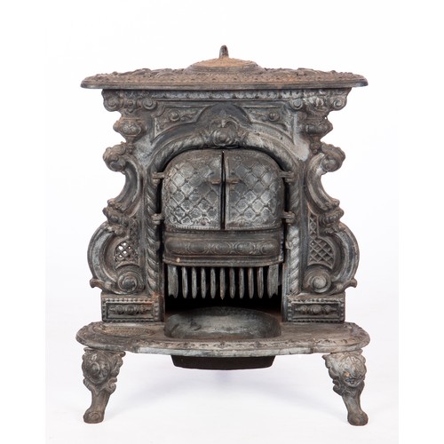 226 - A CAST IRON STOVE