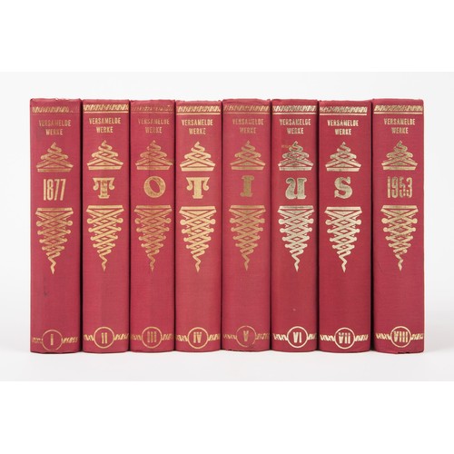 282 - Versamelde Werke (8 Volume Set) by JD du Toit (Totius)