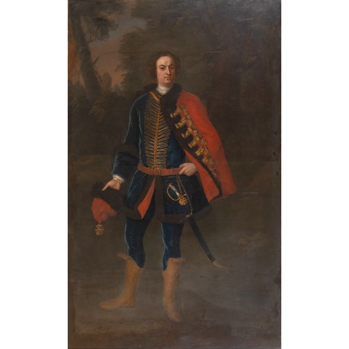 418 - Stephen Slaughter (English 1697 - 1765) PORTRAIT OF THE HON. JOHN SPENCER