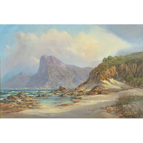 260 - Gabriel de Jongh (South African 1913 - 2004) FALSE BAY COAST NEAR BETTY'S BAY