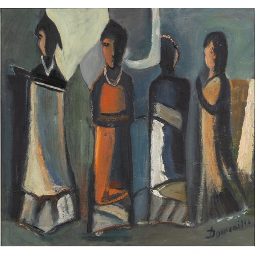 384 - Pranas Domšaitis (South African 1880 - 1965) FOUR FIGURES