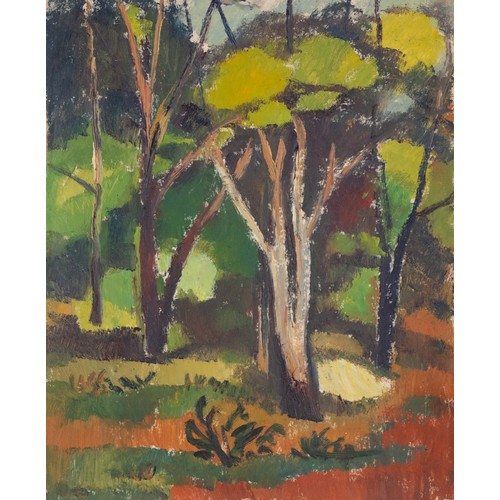 399 - Pranas Domšaitis (South African 1880 - 1965) FOREST SCENE