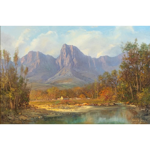 290 - Gabriel de Jongh (South African 1913 - 2004) BERG RIVER STELLENBOSCH