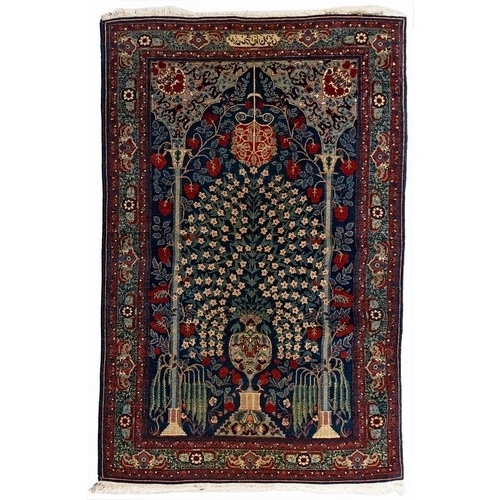 10 - A PAIR OF TEHRAN RUGS, IRAN, 1940