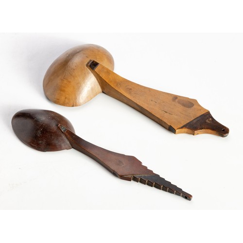 993 - TWO NGONI SPOONS, MALAWI