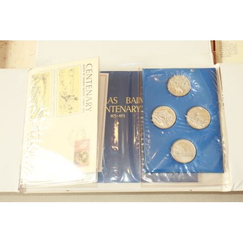 91 - A THOMAS BAINES CENTENARY MEDALLION SET