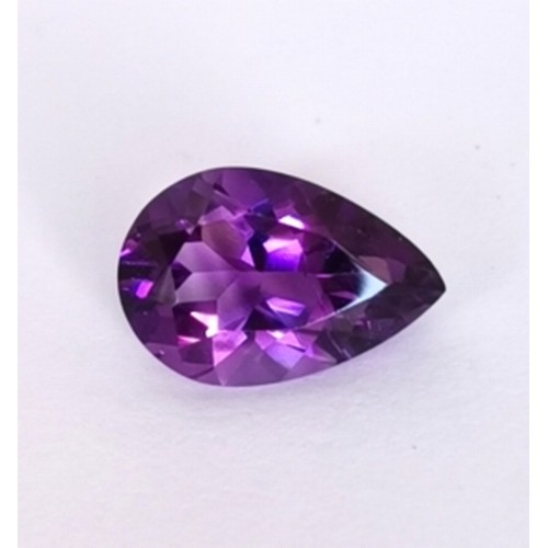 328 - A TEADROP AMETHYST 3,48 CARATS