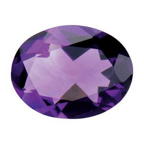 329 - AN OVAL AMETHYST 5,67 CARATS