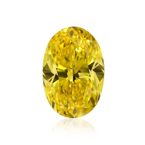 340 - AN OVAL BRILLIANT-CUT DIAMOND 0,51 CARATS