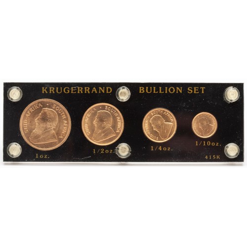 46 - A KRUGERRAND BULLION SET