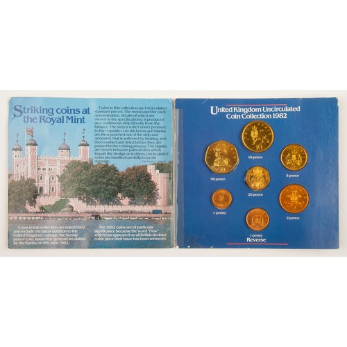 94 - A UNITED KINGDOM UNCIRCULATED COIN COLLECTION 1982