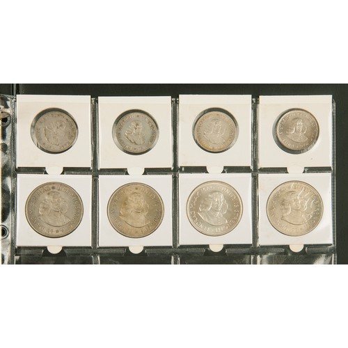 64 - A COLLECTION OF JAN VAN RIEBEECK COINS