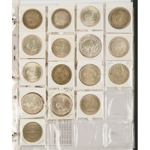 101 - A COLLECTION OF 5 SHILLINGS