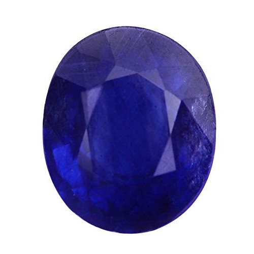 320 - A ROUNDED OVAL SAPPHIRE 6,09 CARATS