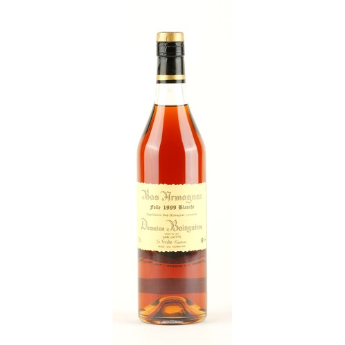 349 - A BOTTLE OF DOMAINE BOINGNERES ARMAGNAC EARL LAFITTE 1999