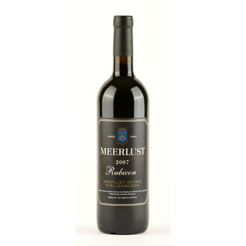 466 - A BOTTLE OF MEERLUST 2007 RUBICON