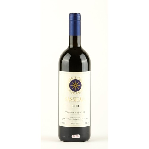 483 - A BOTTLE OF TENUTO SASSICAIA 2010, BOLGHERI