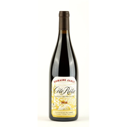 491 - A BOTTLE OF DOMAINE JAMET COTE ROTIE 2010