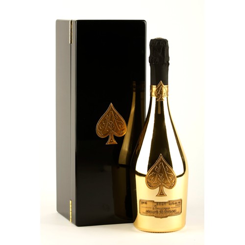 459 - A BOTTLE OF ARMAND DE BRIGNAC ACES OF SPADES CHAMPAGNE BRUT