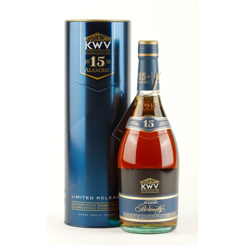 361 - TWO BOTTLES OF KWV 15 YEAR OLD