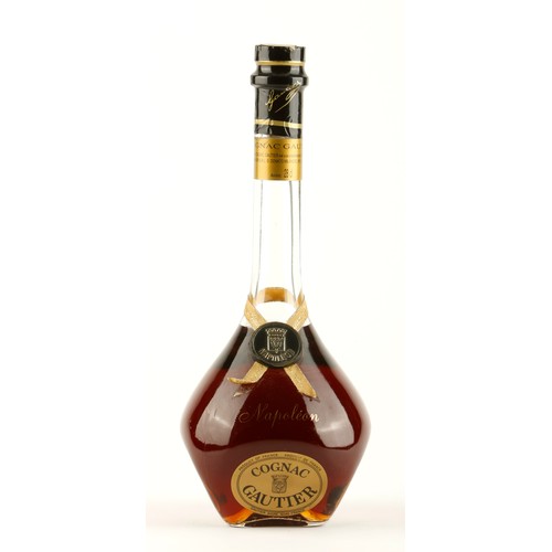 381 - A BOTTLE OF GAUTIER COGNAC NAPOLEON