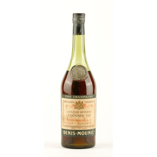 378 - A BOTTLE OF DENIS-MOUNIE COGNAC GRANDE RESERVE EDOUARD VII