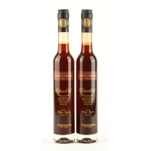 420 - TWO BOTTLES OF YALUMBA MUSKAT ANTIQUE FORTIFIED 50 YEAR OLD