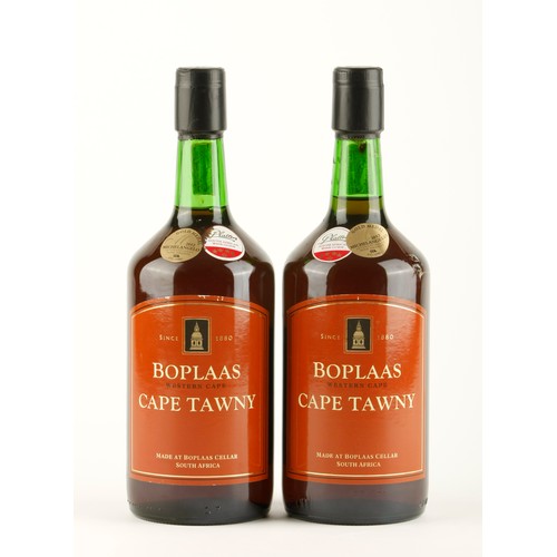 434 - TWO BOTTLES OF BOPLAAS CAPE VINTAGE CAPE TAWNY