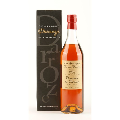 343 - A BOTTLE OF FRANCIS DARROZE ARMAGNAC DOMAINE DE BERTRUC 1983