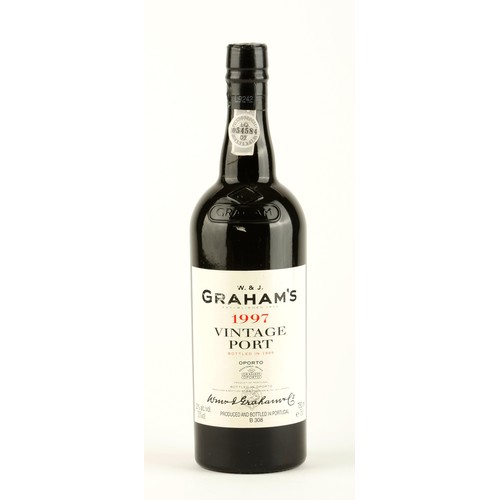 442 - A BOTTLE OF GRAHAMS PORT VINTAGE 1997