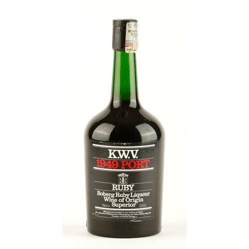 455 - A COLLECTION OF KWV CAPE VINTAGE 1929-1939-1949 (THREE BOTTLES)