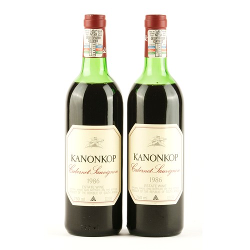 527 - TWO BOTTLES OF KANONKOP CABERNET SAUVIGNON