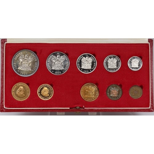 119 - A LONG PROOF SET OF COINS