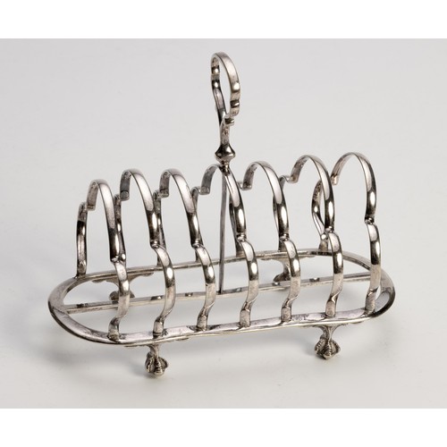 1122 - AN ELECTROPLATED TOAST RACK