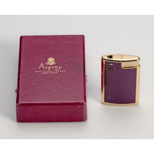 957 - AN ASPREY CIGARETTE LIGHTER