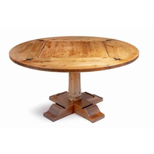 141 - A FRENCH OAK KITCHEN TABLE, MANUFACTURED BY PIERRE CRONJE