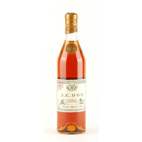 392 - A BOTTLE OF A E DOR COGNAC 1989 RESERVE SPECIALE