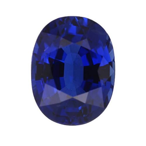 319 - AN OVAL SAPPHIRE 10,97 CARATS