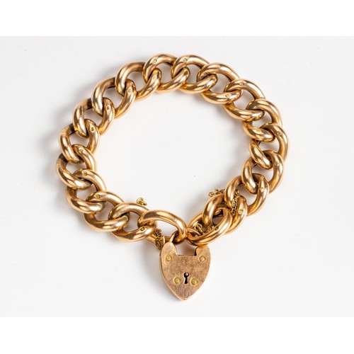 462 - A 9CT GOLD BRACELET