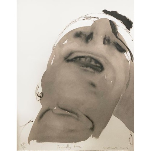 371 - Marlene Dumas (South African 1953 - ) FOG OF WAR, five in the lot