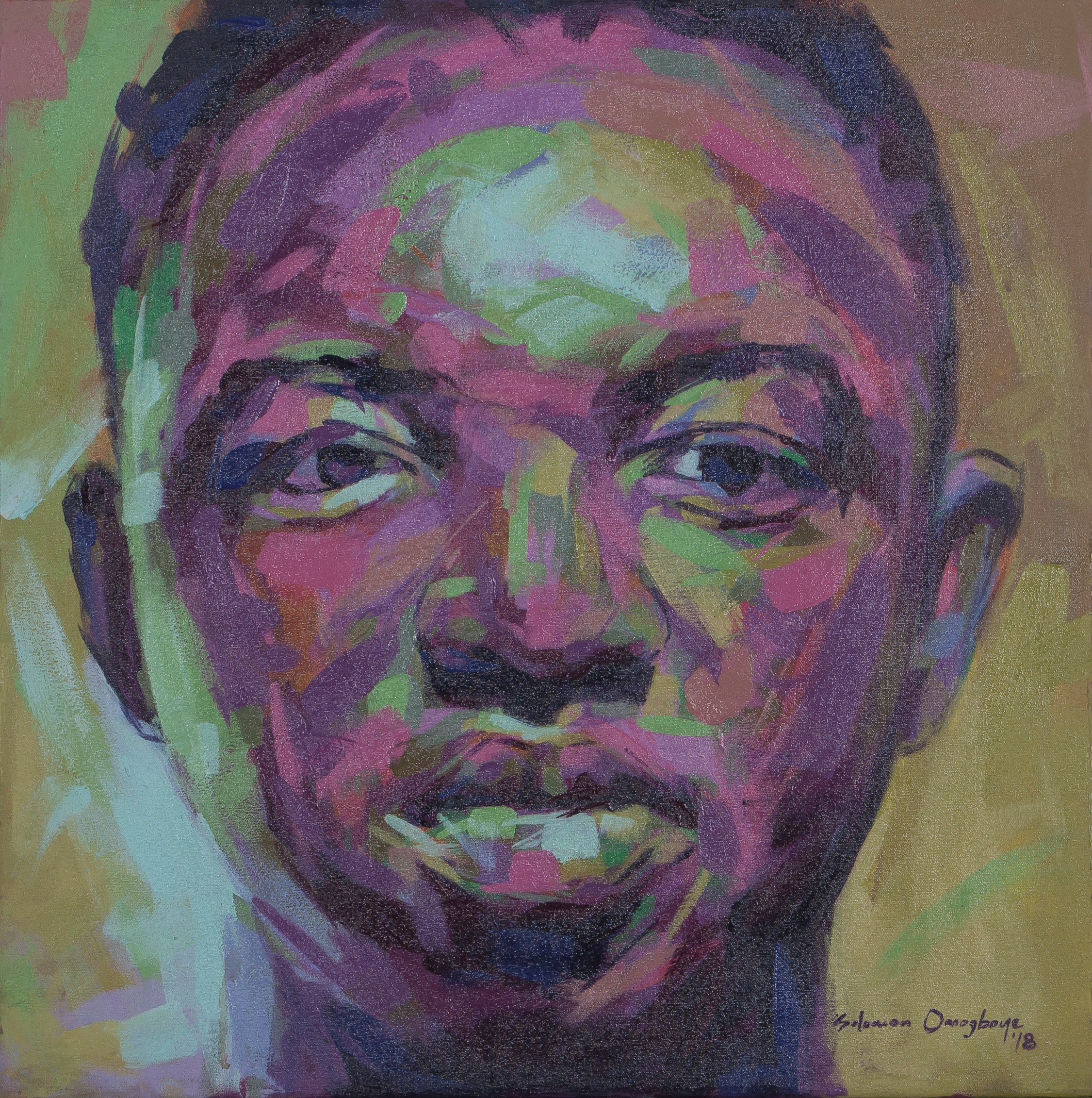 Solomon Omolayo Omogboye (Nigerian 1982 - ) PORTRAIT