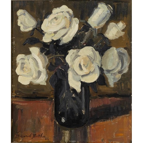 703 - David Botha (South African 1921 - 1995) STILL LIFE WITH ROSES