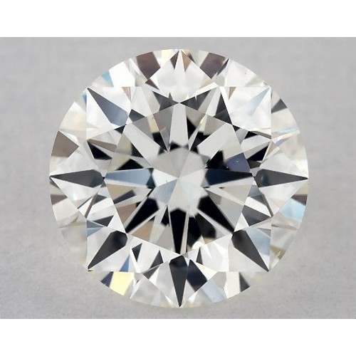 1134 - A ROUND BRILLIANT CUT DIAMOND, 0.66 CARATS