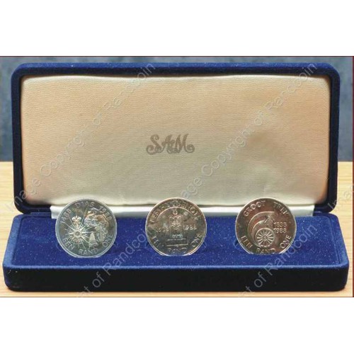 331 - A FULL PROTEA SILVER SET OF COINS