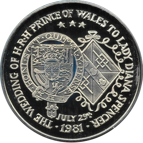 328 - A ROYAL WEDDING COMMEMORATIVE MEDALLION