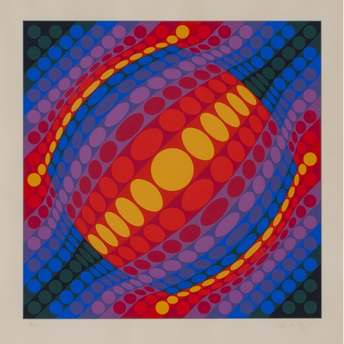 873 - Victor Vasarely (French/Hungarian 1906 - 1997) PLANETA