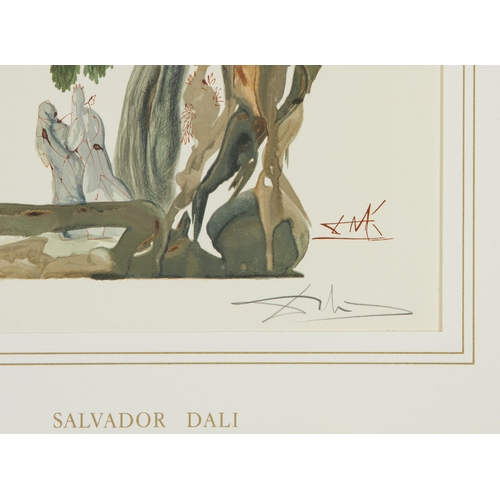 891 - Salvador Dalí­ (Spain 1904 - 1989) THE FOREST OF THOSE WHO COMMITTED SUICIDE (Inferno 13)