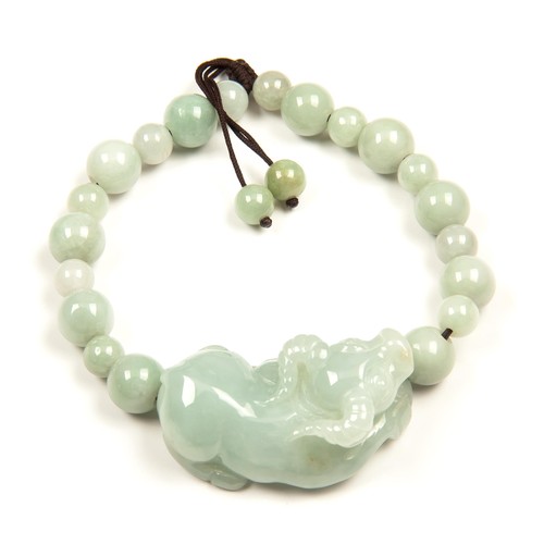 974 - A JADE GIADA BRACELET