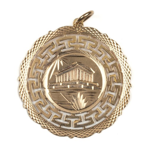 978 - A VERSACE STYLE PENDANT