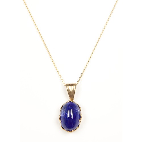 1026 - A TANZANITE PENDANT